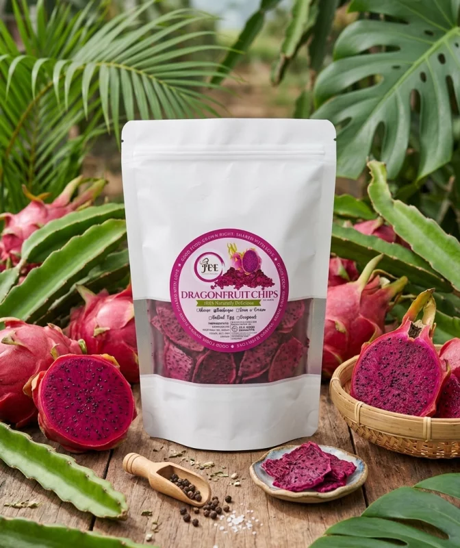 Dragon Fruit Chips Cheese