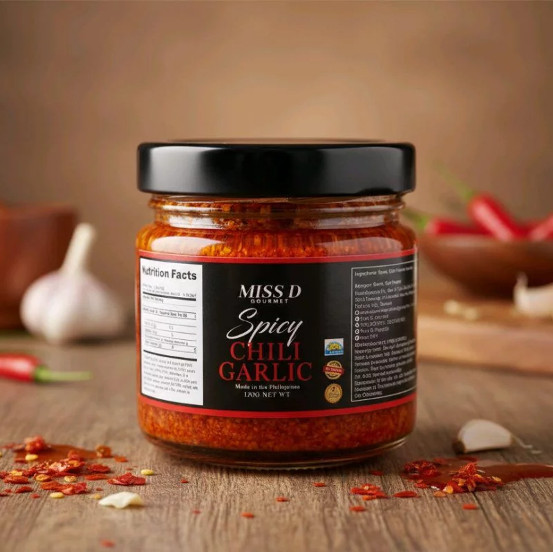 Miss D Chili Garlic Spicy 120ml