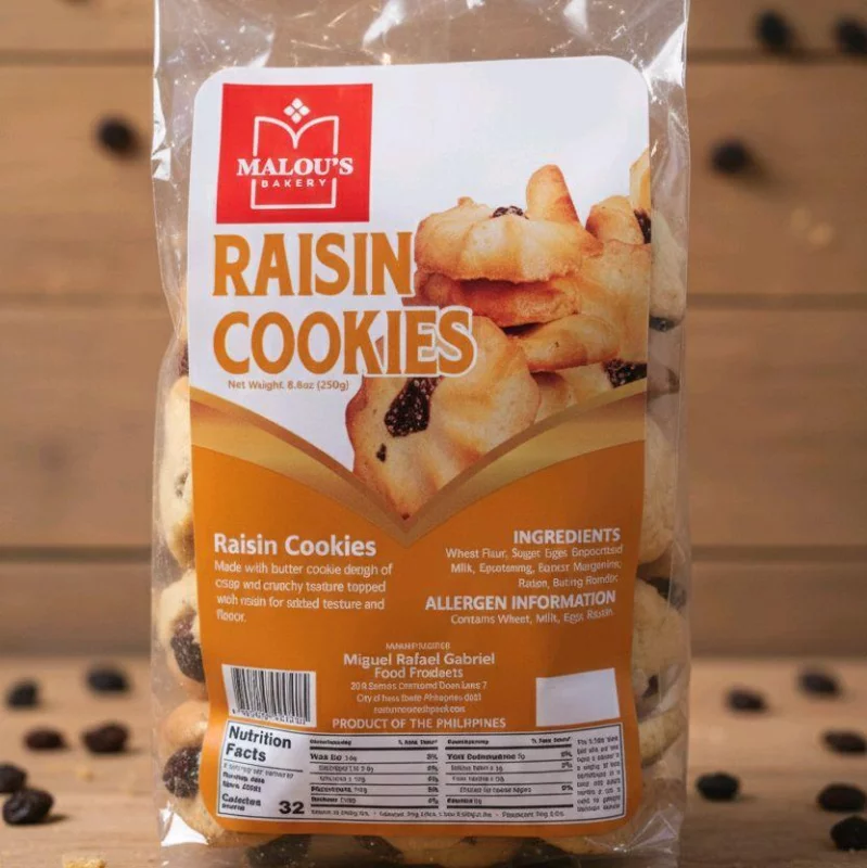 Raisin Cookies 250g
