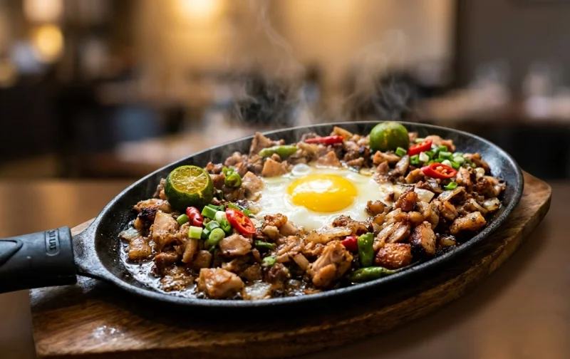 Chicken Sisig Ala Cart w/ Egg