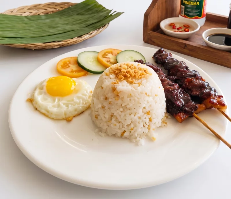 2pcs Pork BBQ Silog Ala Cart