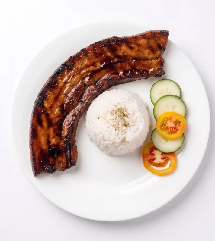 Inihaw na Liempo Silog